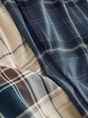 Neutral/Navy Check Jersey Short Sleeve Pyjamas Set 2 Pack - Image 17 of 17