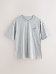 Marineblau/blau - Kurzärmeliges Jersey-Pyjama-Set mit Streifen - Bild 7 von 11