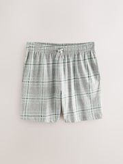Gris - Check Jersey Short Pyjamas Set - Imagen 9 de 11