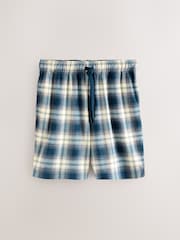 Navy Blue Motionflex Cosy Shorts Pyjamas Set - Image 9 of 11