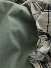 Sage Green Motionflex Cosy Shorts Pyjamas Set - Image 11 of 11