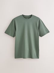 Sage Green Motionflex Cosy Shorts Pyjamas Set - Image 8 of 11