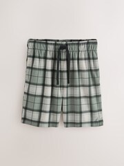 Sage Green Motionflex Cosy Shorts Pyjamas Set - Image 9 of 11