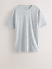 Navy Blue/Grey Textured Motionflex Check Long Pyjama Bottoms - Image 8 of 11