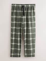 Khaki Green Motionflex Cosy Long Sleeve Pyjamas Set - Image 8 of 10