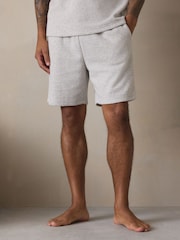 Grey Towelling Short Sleeve Pyjamas Set - Image 4 of 11