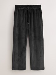 Slate Grey Jersey Textured Ribbed Joggers - Image 6 of 8