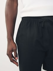 Black Jersey Pyjamas Shorts 3 Pack - Image 8 of 8