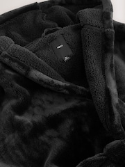 Black Fleece Dressing Gown - Image 7 of 8