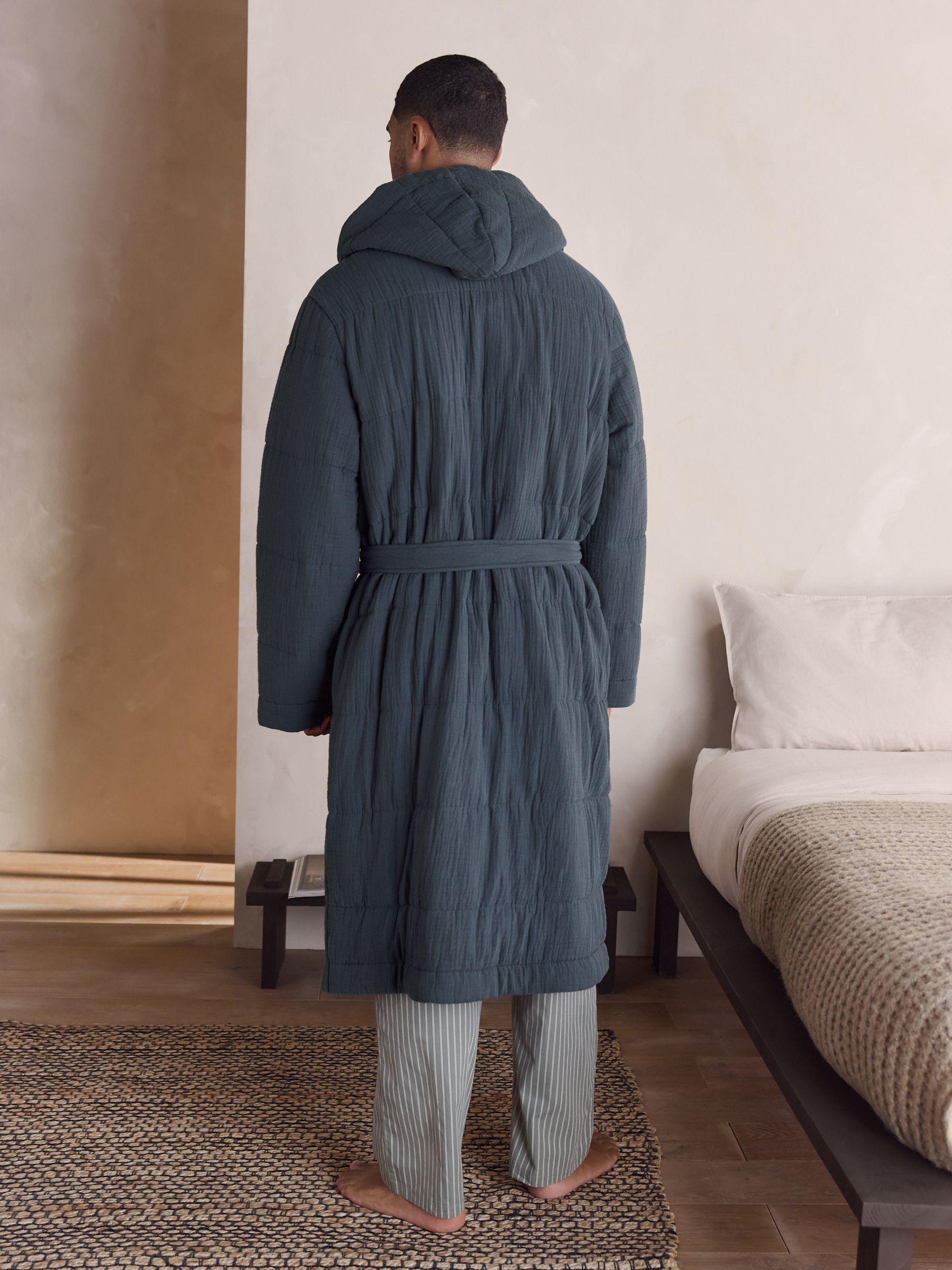 Buy Slate Grey Premium Duvet Robe from Next USA