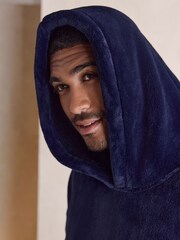 Navy Blue Oversized Hoodie - Image 5 of 6