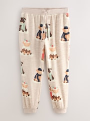 Oatmeal Hamish The Highland Cow Matching Family Christmas Cosy Long Sleeve Pyjamas - Image 8 of 11