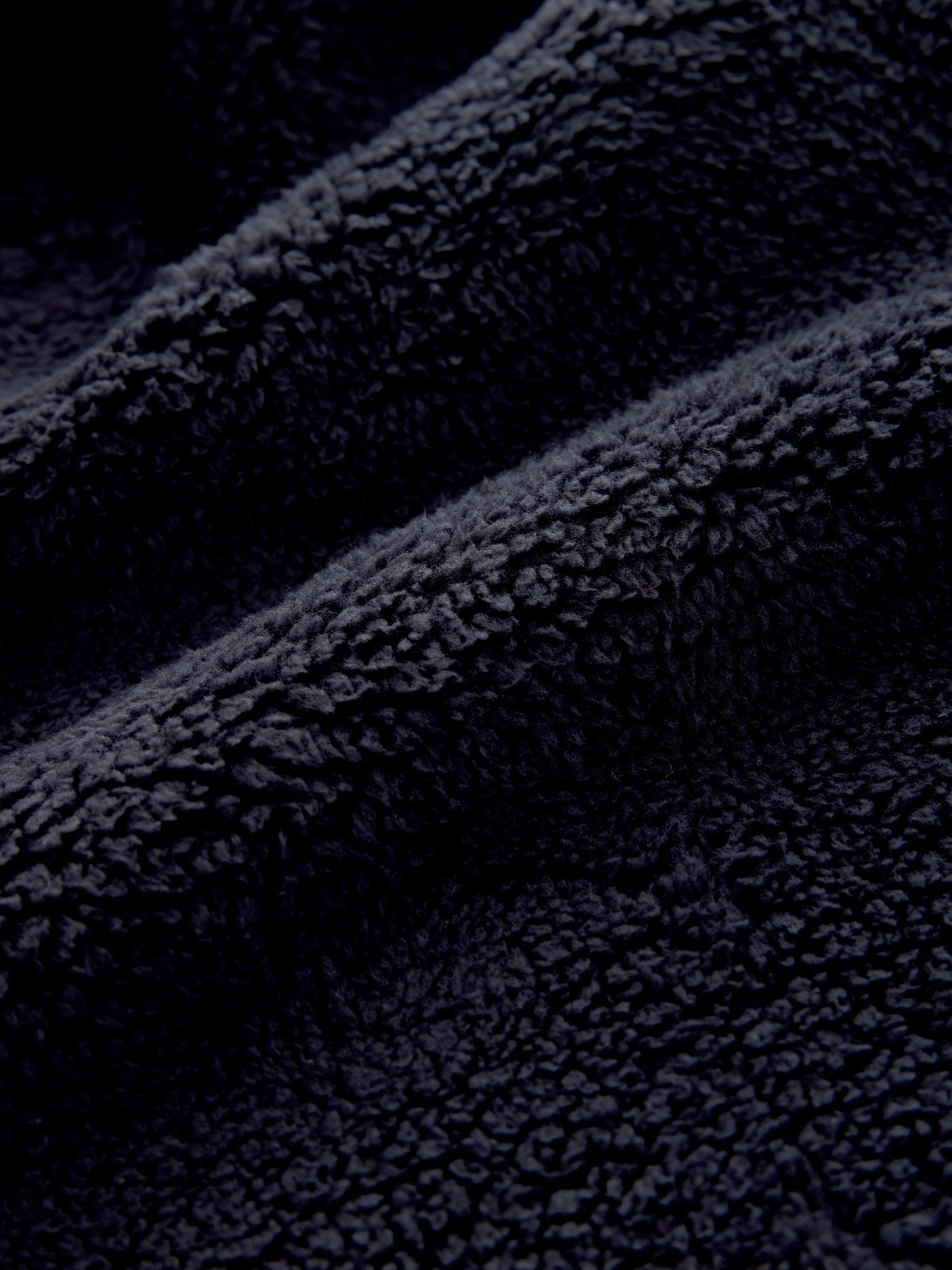 Buy Navy Blue Borg Overhead Hoodie from Next USA