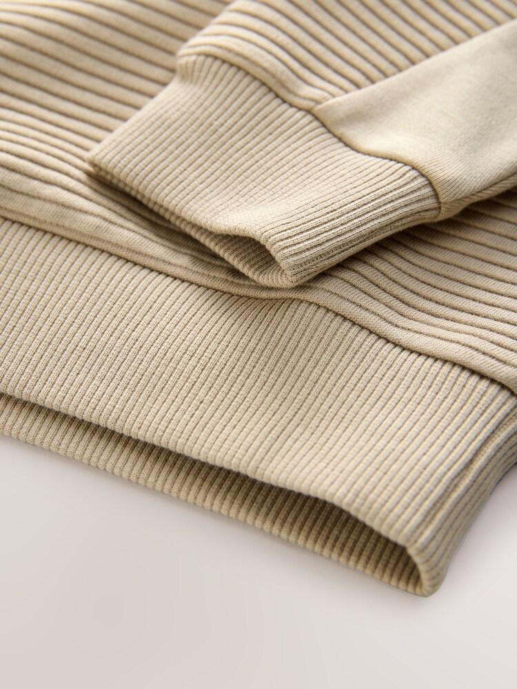 Baker by Ted Baker Stone Textured Sweatshirt - Image 12 of 12