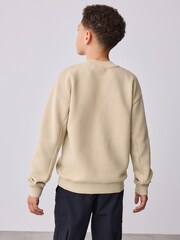 Baker by Ted Baker Stone Textured Sweatshirt - Image 4 of 12
