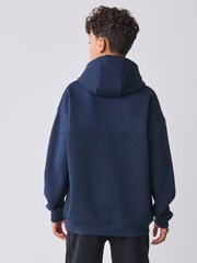 Baker by Ted Baker Oversized Textured Hoodie - Image 4 of 9