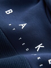 Baker by Ted Baker Oversized Textured Hoodie - Image 8 of 9