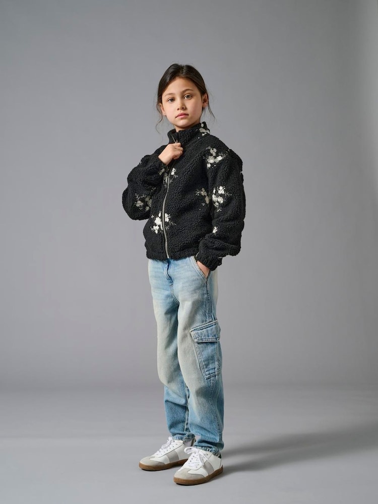 Teddy Zip Up Fleece Jacket - Image 1 of 4