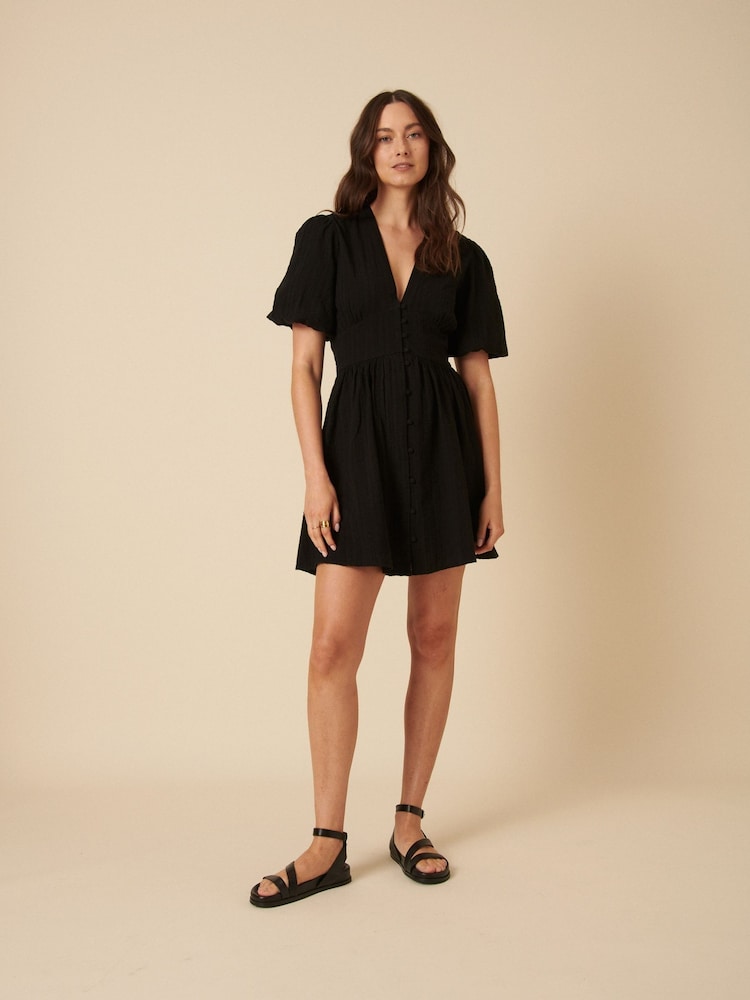 Nobodys Child Black Starlight Mini Dress - Image 3 of 4