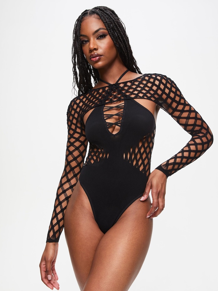 Ann Summers Black Ashton Bodies - Image 1 of 5