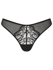 أسود - حزمة من 3 سراويل داخلية دانتيل بتصميم جذّاب من Ann Summers - Image 6 of 6