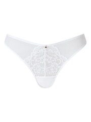 Ann Summers White Thong Sexy Lace Knickers 3 Pack - Image 5 of 5