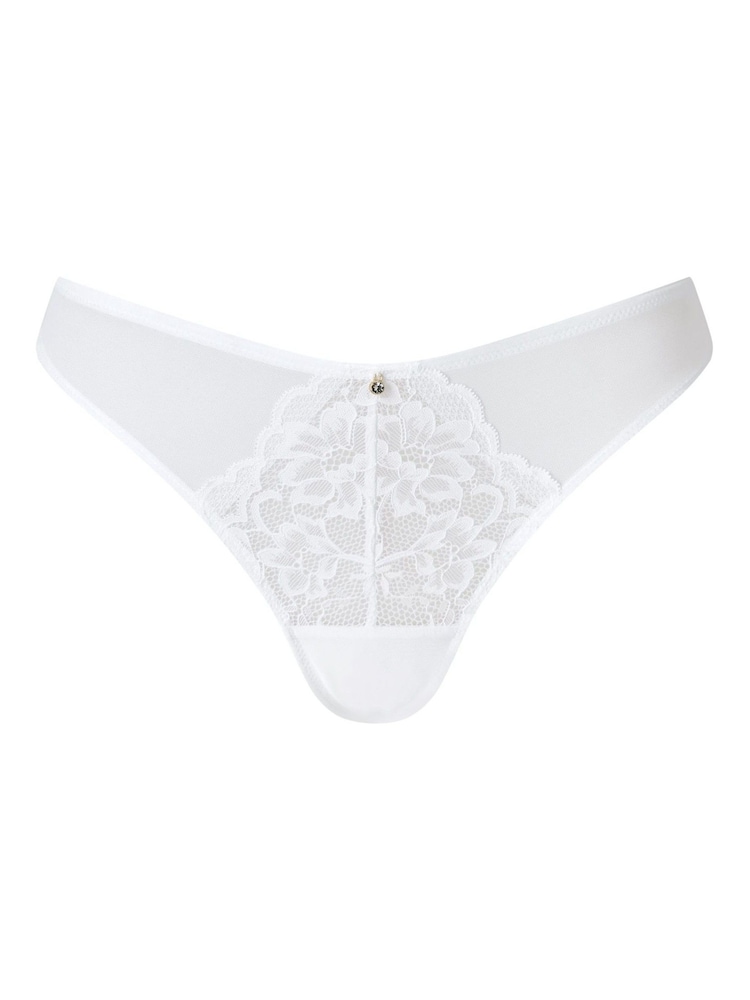 Ann Summers White Thong Sexy Lace Knickers 3 Pack - Image 5 of 5