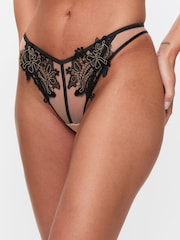 Ann Summers Black Enticement Thong - Image 2 of 5