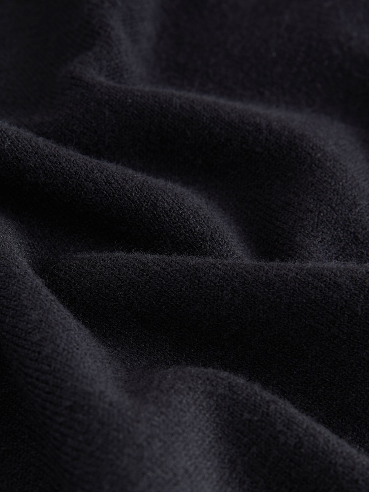 Navy Blue Regular Fit Soft Touch Crew Neck Jumper - Image 7 of 7 Navy Blue Regular Fit Soft Touch Crew Neck Jumper - Image 7 of 7