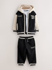 Baker by Ted Baker Varsity Hoodie, T-Shirt and Joggers Set - Image 1 of 8