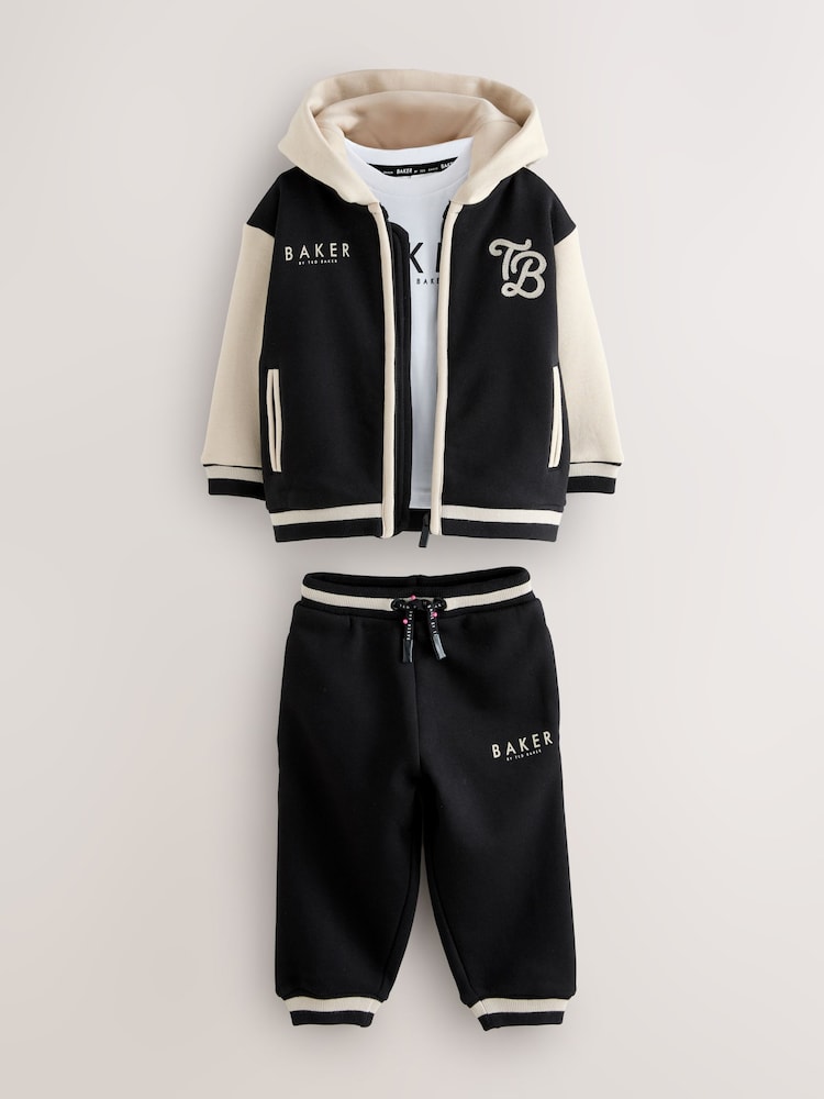 Baker by Ted Baker Varsity Hoodie, T-Shirt and Joggers Set - Image 1 of 8