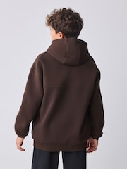 Baker by Ted Baker Oversized Textured Hoodie - Image 2 of 7