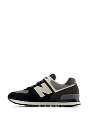 črna/bela - New Balance ženski športni copati 574 - Slika 2 iz 9