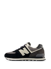 črna/bela - New Balance ženski športni copati 574 - Slika 4 iz 9