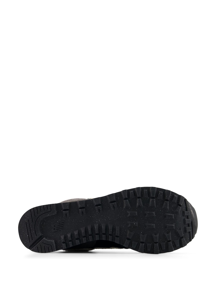 New Balance Black/White Womens 574 Trainers - Image 9 of 9 New Balance Black/White Womens 574 Trainers - Image 9 of 9