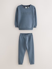Baker by Ted Baker Grey Sweatshirt and Joggers Set - Image 7 of 12