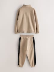 Baker by Ted Baker Funnel Zip Neck Sweatshirt and Joggers Set - Image 2 of 8