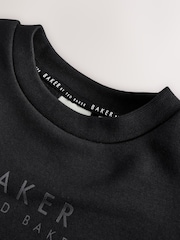 Baker by Ted Baker Oversized Back Graphic Print Sweatshirt and Joggers Set - Image 11 of 18