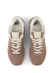 New Balance Brown Womens 574 Trainers - Image 10 of 13
