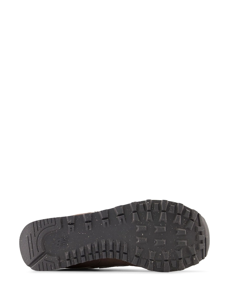 New Balance Brown Womens 574 Trainers - Image 13 of 13
