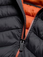 FatFace Ruby Black Lightweight Puffer Coat - Image 7 of 7