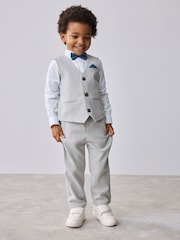 Baker by Ted Baker Waistcoat Shirt And Trousers Set - Image 2 of 16