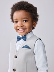 Baker by Ted Baker Waistcoat Shirt And Trousers Set - Image 6 of 16