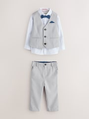 Baker by Ted Baker Waistcoat Shirt And Trousers Set - Image 7 of 16