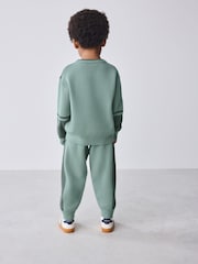 Baker by Ted Baker Colourblock Knitted Sweatshirt and Joggers Set - Image 3 of 12