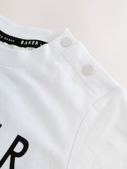 Baker by Ted Baker 3 Piece Stone Jacket T-Shirt and Trousers Set - Image 16 of 19