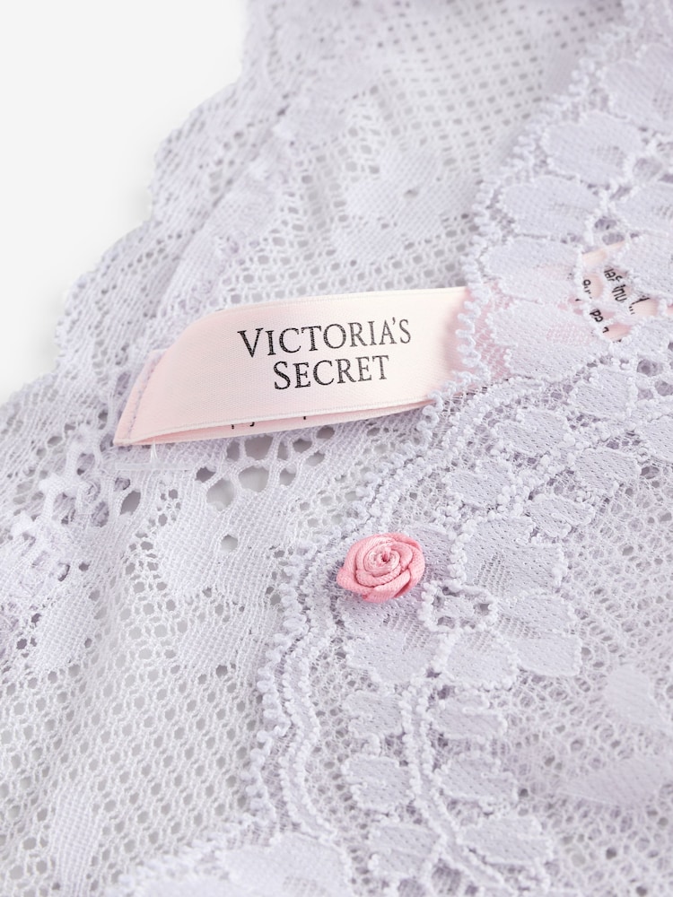 Victoria's Secret Feather Purple Hipster Lace Knickers - Image 2 of 3