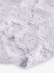 Victoria's Secret Feather Purple Hipster Lace Knickers - Image 3 of 3