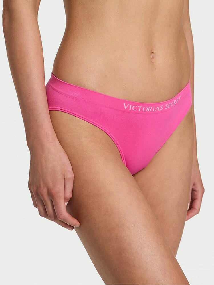 Victoria's Secret Ultra Pink Bikini Knickers - Image 1 of 2 Victoria's Secret Ultra Pink Bikini Knickers - Image 1 of 2