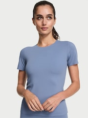 Victoria's Secret Moonlight Blue Elevate™ Stretch T-Shirt - Image 1 of 2